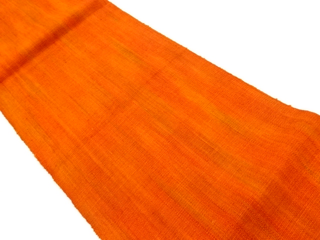 手織り真綿紬織り柄名古屋帯